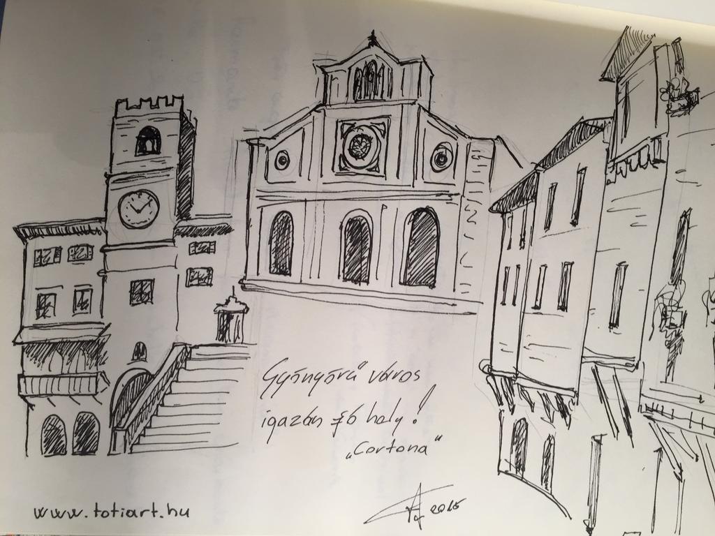 Apartamento Casa Mia A Cortona Habitación foto